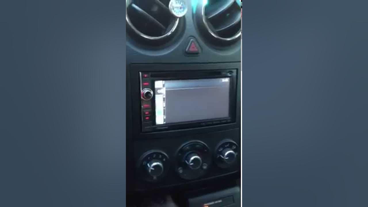 Pioneer x930bt rear view camera YouTube