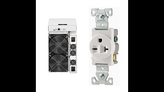 How To Wire 220v Outlet For Antminer S17 T17 S19 or Other Bitcoin Miners ftx
