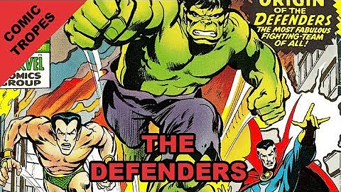 The Defenders is Peak 1970s Goofy Fun - Comic Tropes (Episode 66)