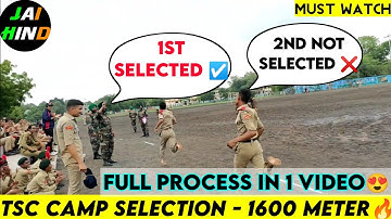 🔴Live Thal Sainik Camp Selection Dekh Lo | TSC Camp Process | 10 MP Battalion NCC Ujjain | 2022