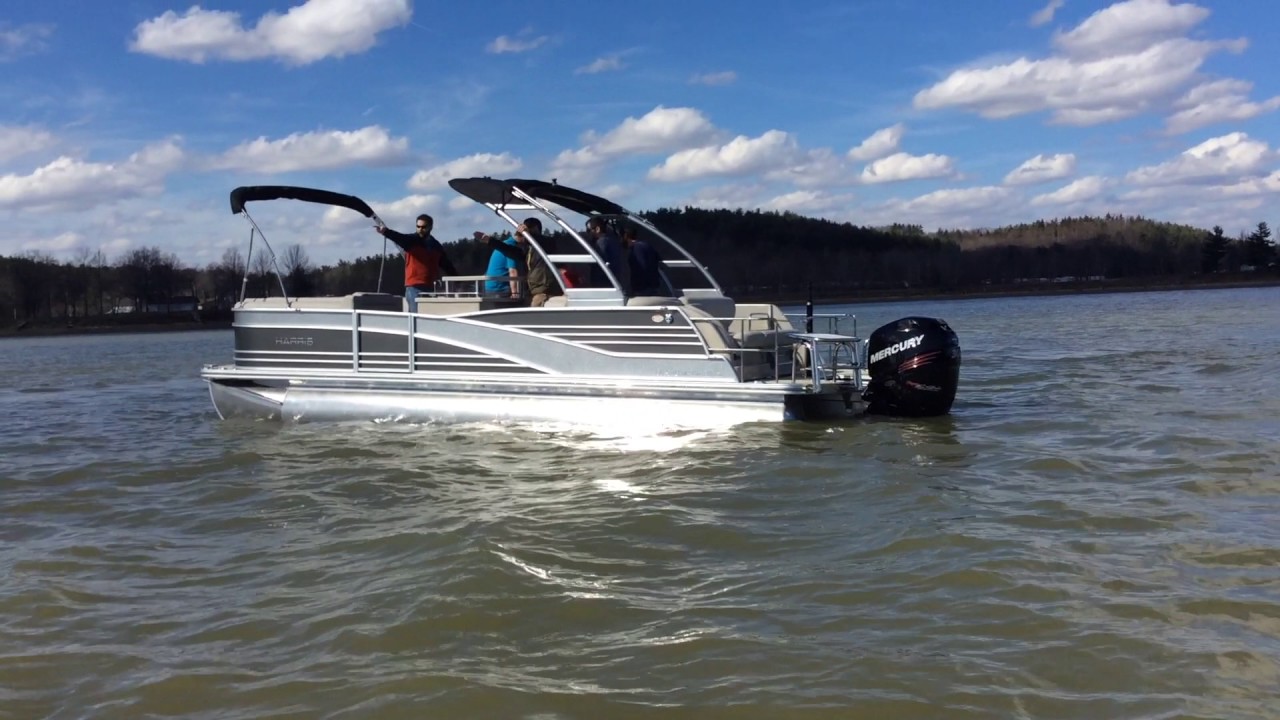 Atwood Lake Boats Harris Grand Mariner 250 YouTube