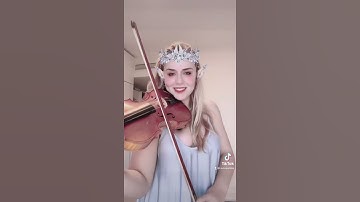 Thumbnail of It was cold today so this seemed appropriate | let it go violin cover disney frozen #disney #shorts
