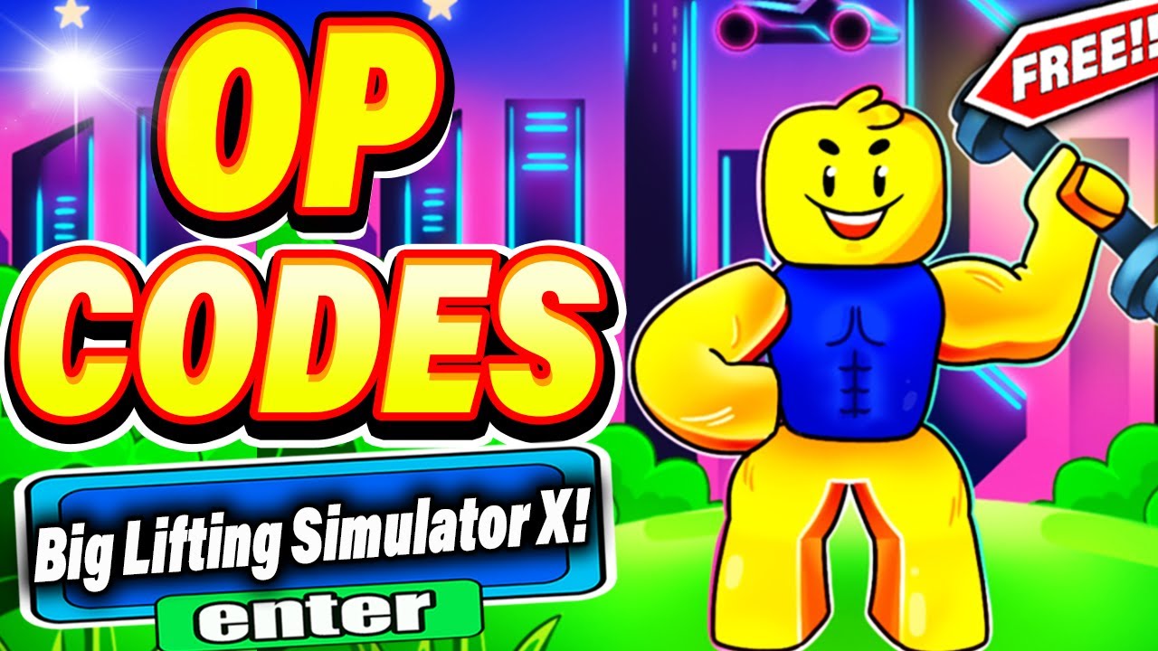 ALL NEW SECRET CODES IN ROBLOX BIG LIFTING SIMULATOR X new Codes Roblox Big Lifting Simulator 