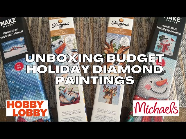Diamond Painting Unboxing-Hobby Lobby Clearance and Warning
