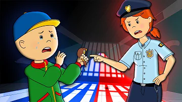 Caillou Steals Candy | Caillou Cartoon