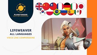 Lifeweaver - Menu Voice Lines - All Languages | Overwatch 2