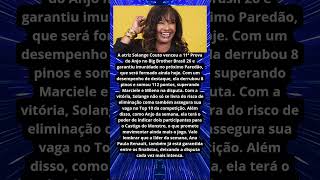 SOLANGE COUTO GARANTE IMUNIDADE E ENTRA NO TOP 10!