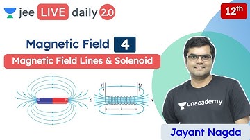 JEE: Magnetic Field L4 | Magnetic Field Lines | Solenoid | Unacademy JEE | Physics | Jayant Nagda
