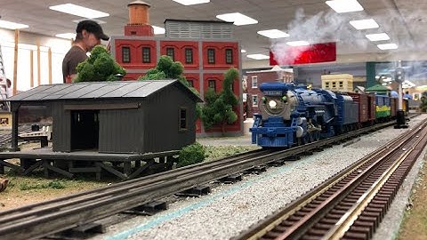 O GAUGE TRAINS RUNNING SESSION | SEMI SCALE FUN