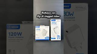 Bahaya cas hp di tinggal tidur #charger