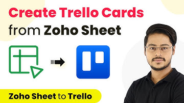 How to Create Trello Cards from Zoho Sheet - Zoho Trello Integration