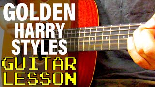 How To Play Golden by Harry Styles (Guitar Lesson)