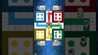 Ludo game | Ludo game in 4 players | #shorts | Funny players Ludo king game | Ludo gameplay #116 screenshot 2