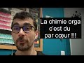  la chimie orga cest du par cur  vraiment 