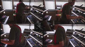 Synth jam session multiscreen