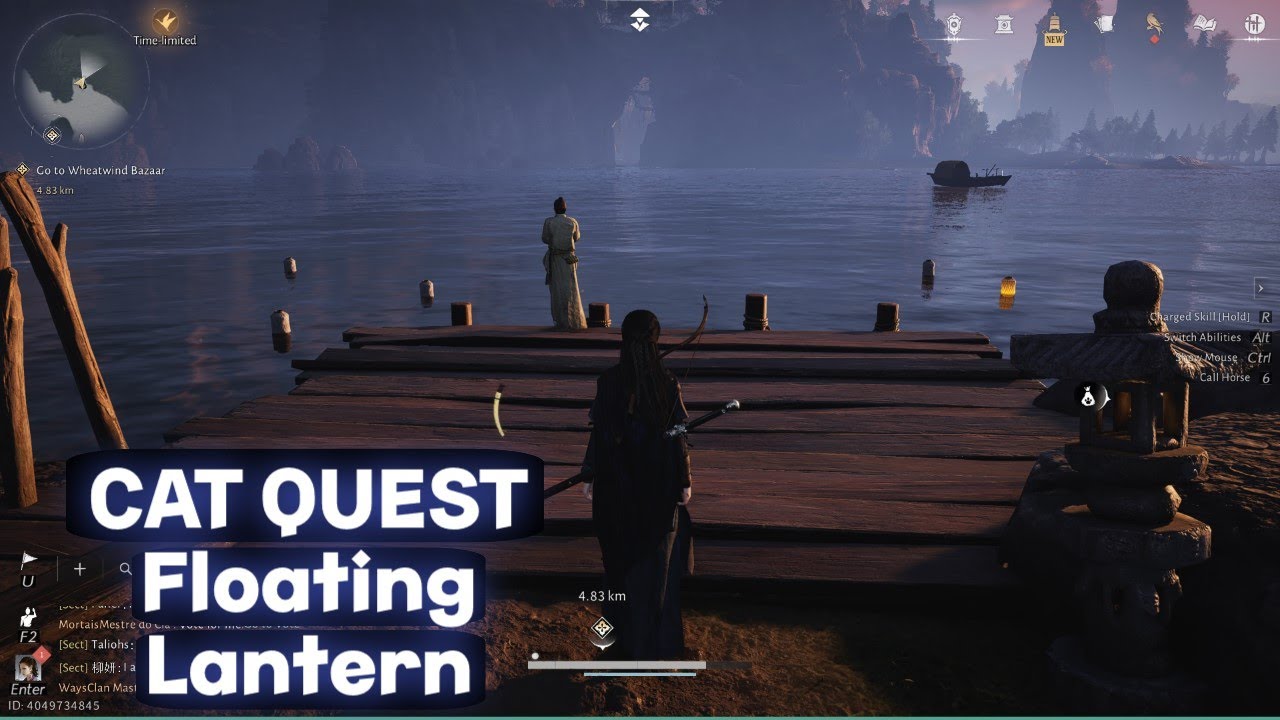 Extinguished the Floating Lantern in Where Winds Meet