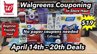 Walgreens Couponing | Beginner Friendly Haul for Week of 4/14 - 4/20