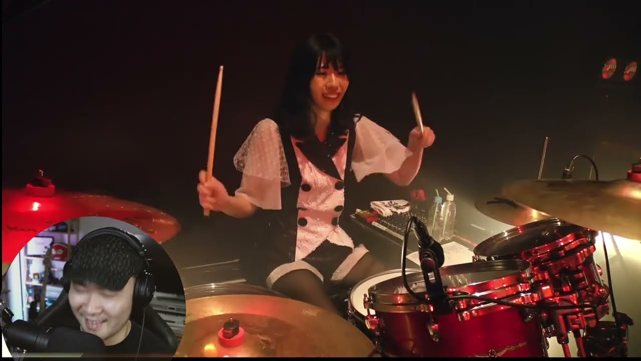 Infectious JOY - Akane Hirose (廣瀬茜) - drummer for BAND-MAID (Japan)