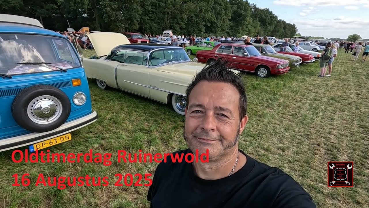 Oldtimerdag Ruinerwold 16 Augustus 2025 oldtimers klassiekers youngtimers bezoeken met Morpheus.