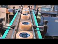 Process of making scotch tape in factory