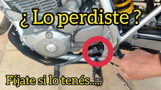 Tornado XR 250 - ¿ Tenés el patín ? ¿ Para que sirve ? Desmontaje y montaje patin cadena - YouTube