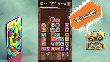 Merge Wood Numbers - Gameplay, Satisfying Mobile Game, Video Game IOS Android, Part 2