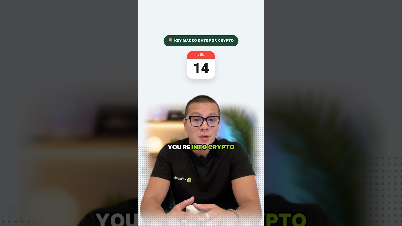 Mark July 14: US inflation data is dropping and could impact crypto #crypto #bitcoin #cpi #market Miniaturansicht