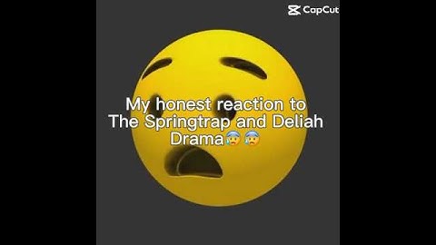 ITS BADDD (read pinned comment for explanation) #springtrapanddeliah #grawolfquinn #fnaf #drama