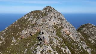 Hiking down ThreeSisters #1 @Kleinmond