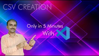 Csv file creation in Python@COMPUTEREXCELSOLUTION #pythonprogramming