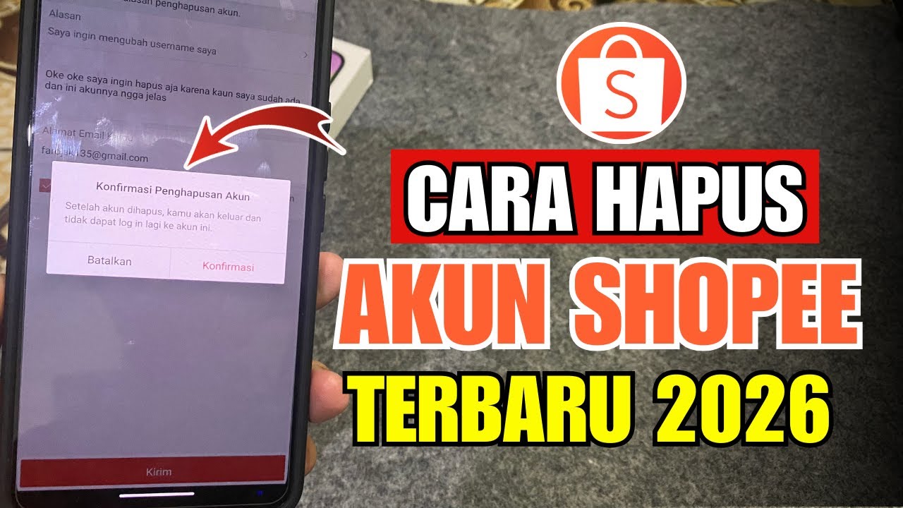 Cara Hapus Akun Shopee 2026
