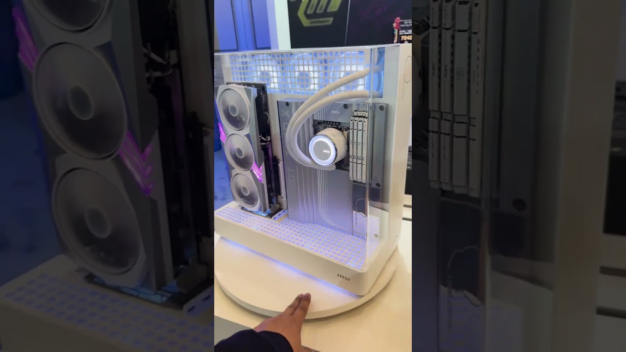 แปลกขึ้นทุกวัน ล่าสุดไม่มียัน Back IO Panel ย้ายไปหลังเคส โคตรล้ำ #CES2025 #msi