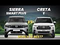 Tata Sierra 2025 Smart Plus vs Hyundai Creta E | Which is Best? | Tata Sierra 2025