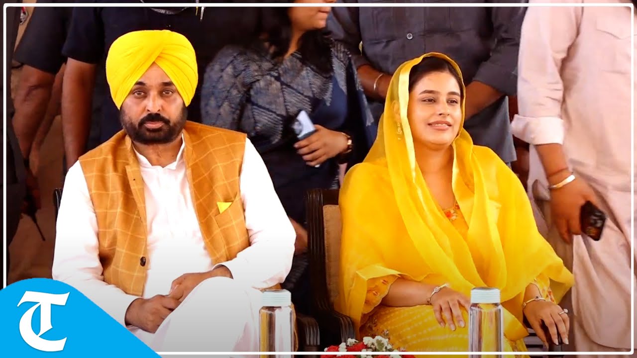 Live: CM Bhagwant Mann interacting with girl students at Government College for Girls, Patiala