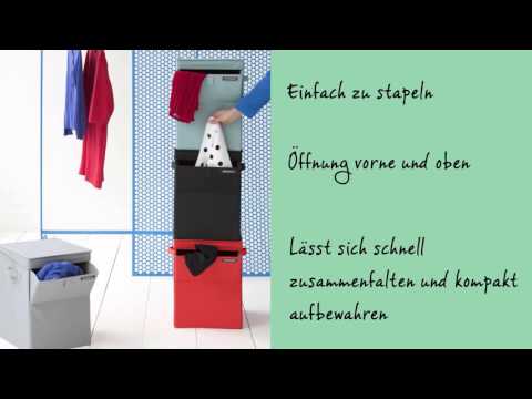 Video: Sortieren Sie Ihre Wäsche im Stil dieser attraktiven Wäschekorb