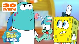 Bob Esponja | Os Melhores Momentos de Harold em Bob Esponja Calça Quadrada!  | Português