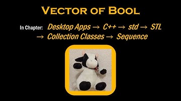 C++: Vector of Bool