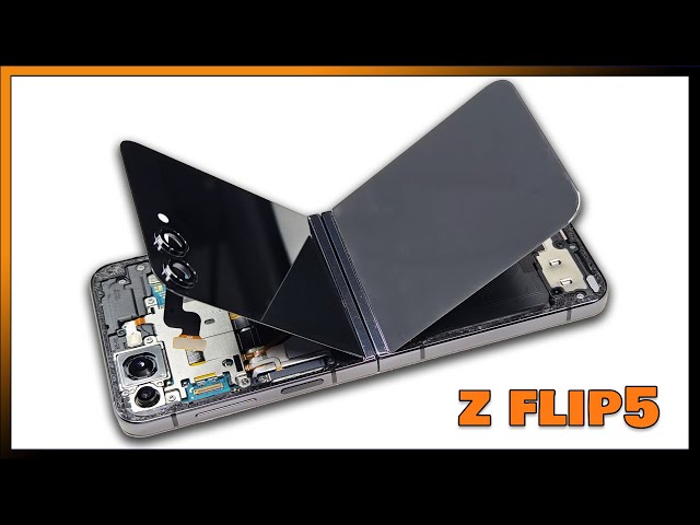 Samsung Galaxy Z Flip5 Teardown Disassembly Repair Video Review