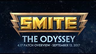 SMITE - 4.17 Patch Overview - The Odyssey (September 13, 2017)