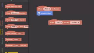 Tickle App Events and Motion