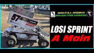 Send It RC Raceway 2026 Left Turn Nationals Losi Sprint A Main