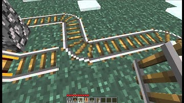 Minecraft Tutorials: Minecart Subway Station Part 2: How Stations Connect