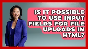 Is It Possible to Use Input Fields for File Uploads in HTML? | Simple HTML Studio News