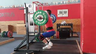 Front squat - 120kg x 1, bw - 77kg