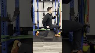 Banded Hip Mobilization   Posterior