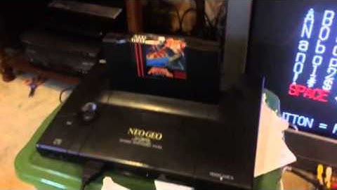 NEO•GEO AES weird memory card name entry bug.