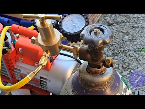 Mini split Installation tools how to test your tools for leakage