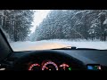 До Екатеринбурга Через Иткуль (Полевской) после Снегопада (Красота)