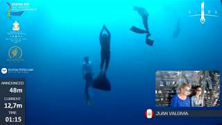 AIDA Depth World Championship Roatan 2017 - DAY 4 -Men CWT