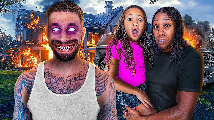 EVIL DAD CAN'T STOP SMILING..